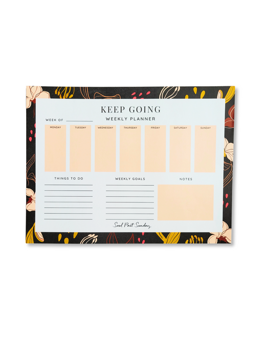 Keep Going Monthly Planner