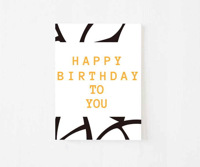 Happy Birthday To You