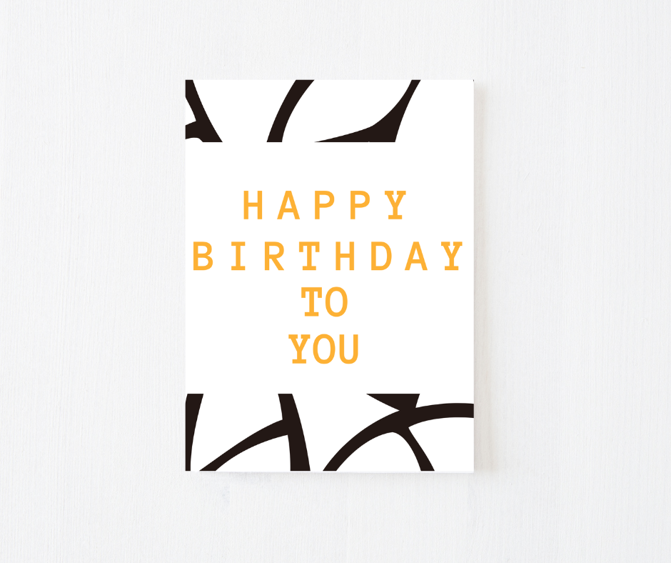 Happy Birthday To You