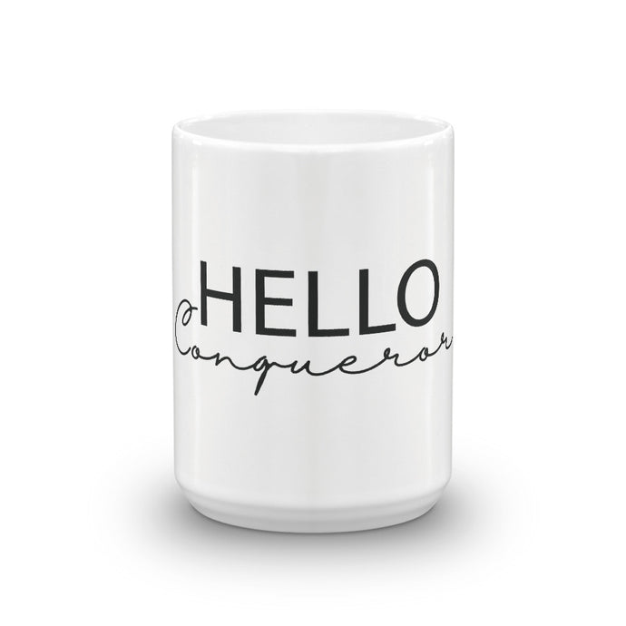 Hello Counqueror Mug